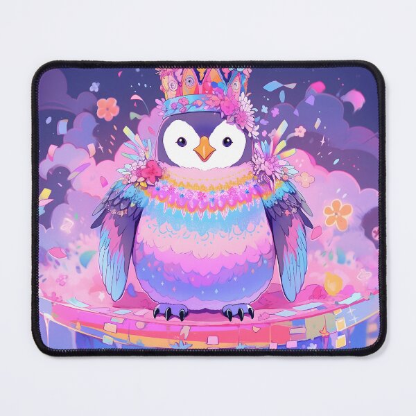 Artikelvorschau, Y2K Aesthetic - Prism Penguin entworfen und verkauft von Cosmic-Canvases.
