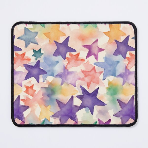 Item preview, Heavenly Watercolor Pattern designed and sold by ChromaticClings.