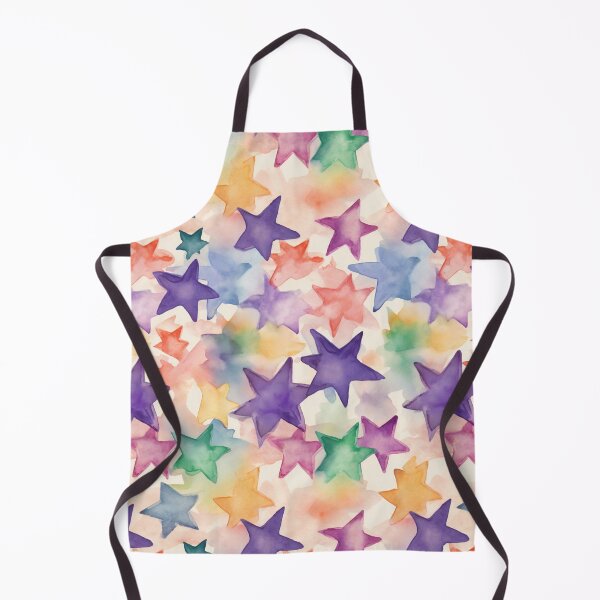Item preview, Heavenly Watercolor Pattern designed and sold by ChromaticClings.