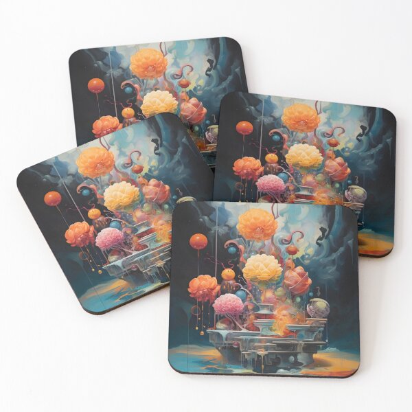 Item preview, Floating objects in void #5 designed and sold by DigiWorldAi.
