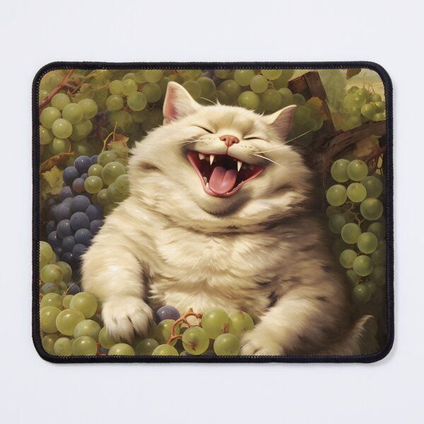 Item preview, Berrylicious Retro Whiskers: Kitschy Cats and Sweet Berries designed and sold by KittyStampedeCo.