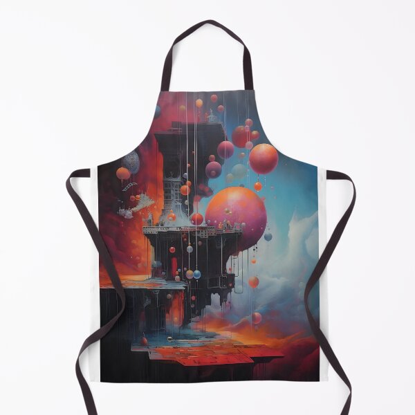 Item preview, Floating objects in void #7 designed and sold by DigiWorldAi.