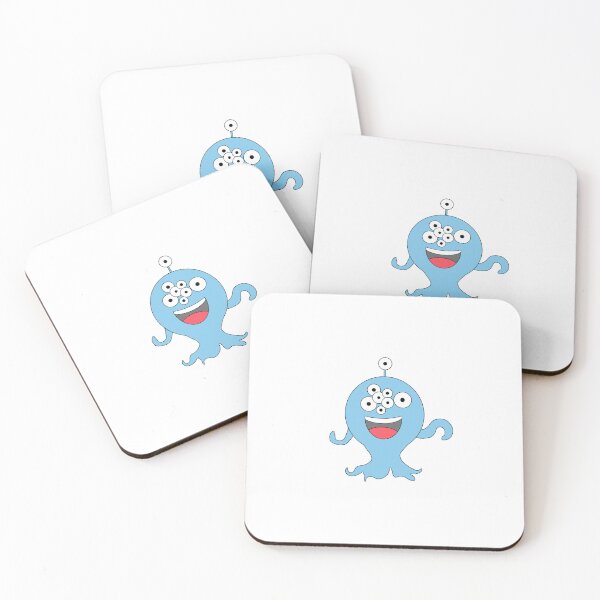 Item preview, Amazing blue alien with many eyes designed and sold by laura-003.
