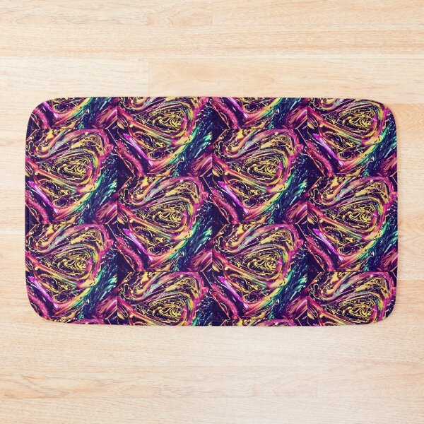 Item preview, An abstract picture with purple and yellow pattern designed and sold by Zolongano.
