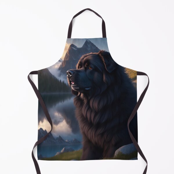 Item preview, Newfoundland Dog in Fantasy World designed and sold by SereneMuses.