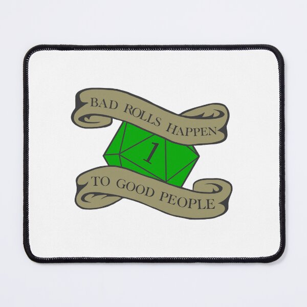 Item preview, Bad Rolls (Green) designed and sold by GinsArtisan.