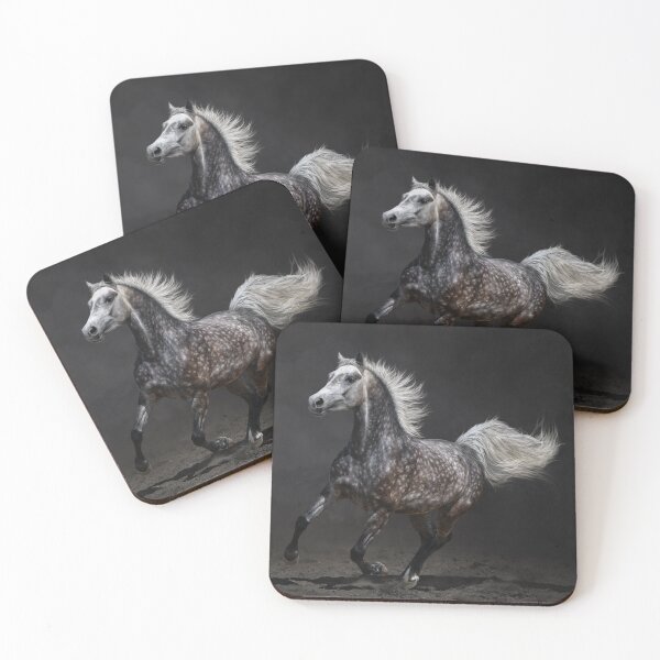 Item preview, Dappled Black Horse designed and sold by KNBS.
