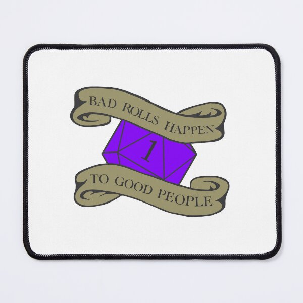 Item preview, Bad Rolls (Purple) designed and sold by GinsArtisan.