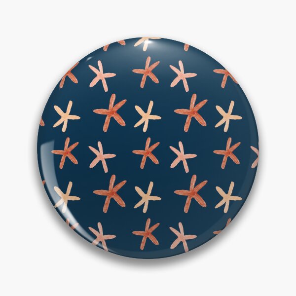 Item preview, Starfish in Blue designed and sold by Blanca-and-Rose.