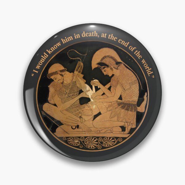 Item preview, Achilles and Patroclus - The Song of Achilles designed and sold by Libros-books1.
