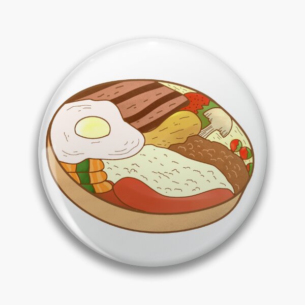Item preview, Healthy veggies and meat bento sticker designed and sold by DozyJov.