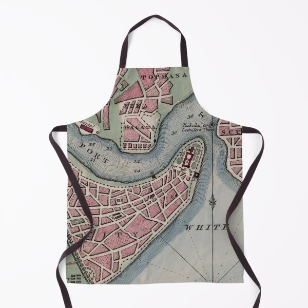 Item preview, Vintage Map of Constantinople (1800) designed and sold by BravuraMedia.