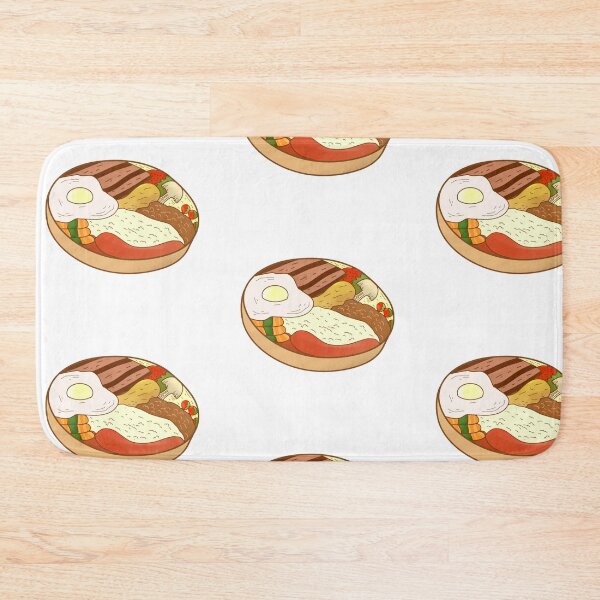 Item preview, Healthy veggies and meat bento sticker designed and sold by DozyJov.