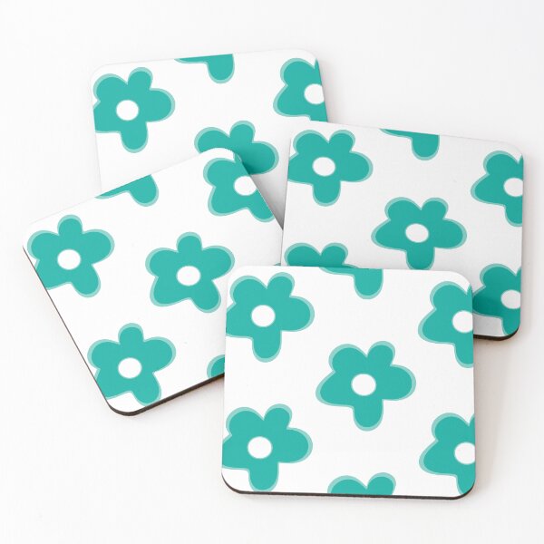 Item preview, Flower Power, Teal designed and sold by RulerOfElves.