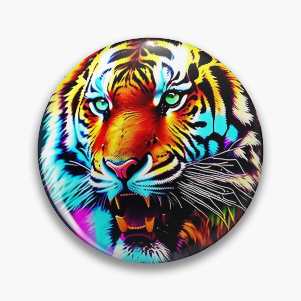 Item preview, Psychedelic Tiger designed and sold by Tak95.