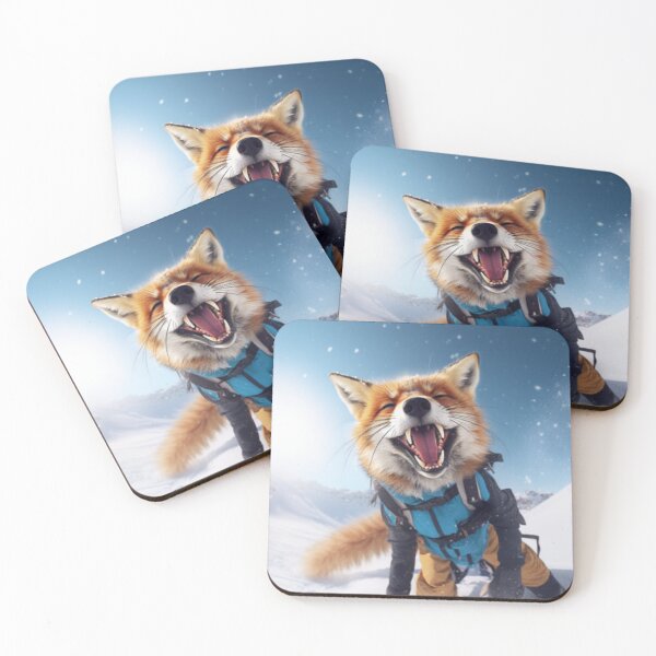 Item preview, fox in winter  designed and sold by Desiyuchi.