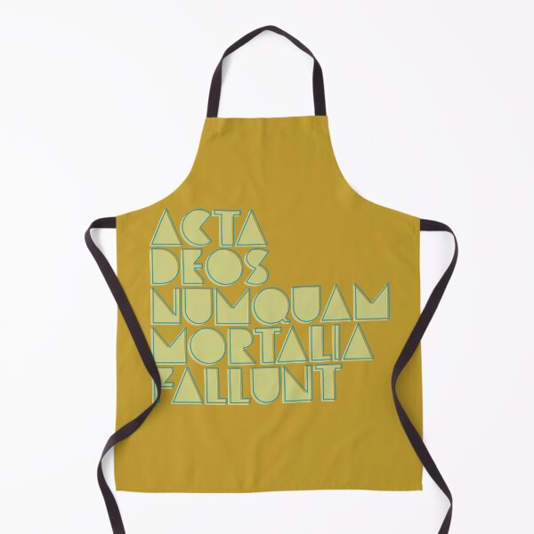 Item preview, Mortal Deeds Never Deceive the Gods - Latin - Acta Deos Numquam Mortalia Fallunt designed and sold by Trish Dish.