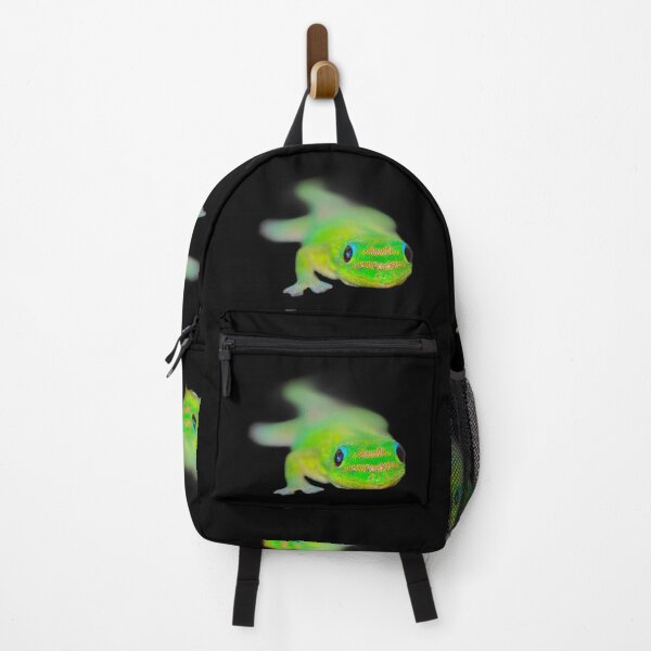 Item preview, Vibrant Green Gecko portrait designed and sold by SafariByMarisa.