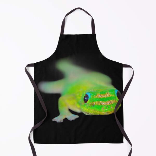 Item preview, Vibrant Green Gecko portrait designed and sold by SafariByMarisa.