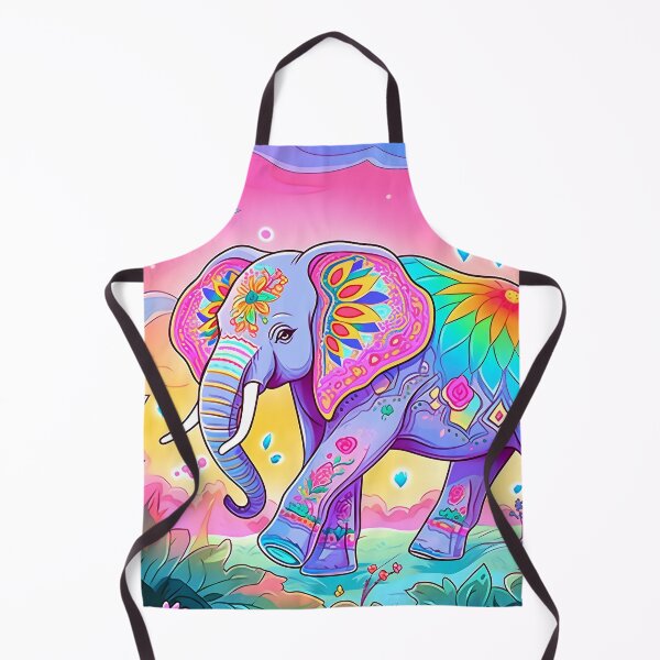 Artikelvorschau, Y2K Aesthetic - Electric Elephant Echoes entworfen und verkauft von Cosmic-Canvases.