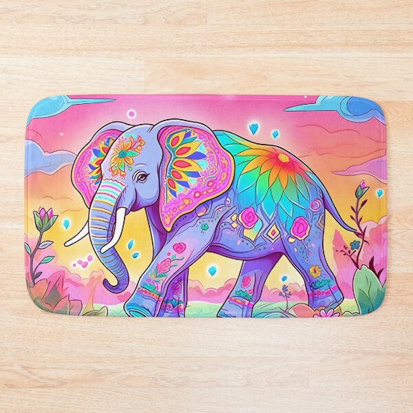 Artikelvorschau, Y2K Aesthetic - Electric Elephant Echoes entworfen und verkauft von Cosmic-Canvases.