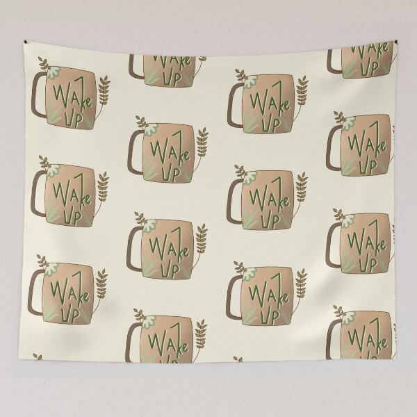 Item preview, Wake up morning mug design designed and sold by DozyJov.