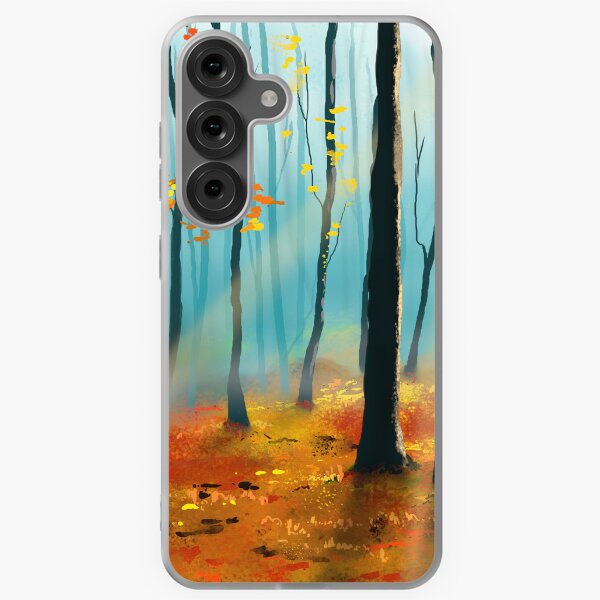 Herbstwald Samsung Galaxy Flexible Hülle
