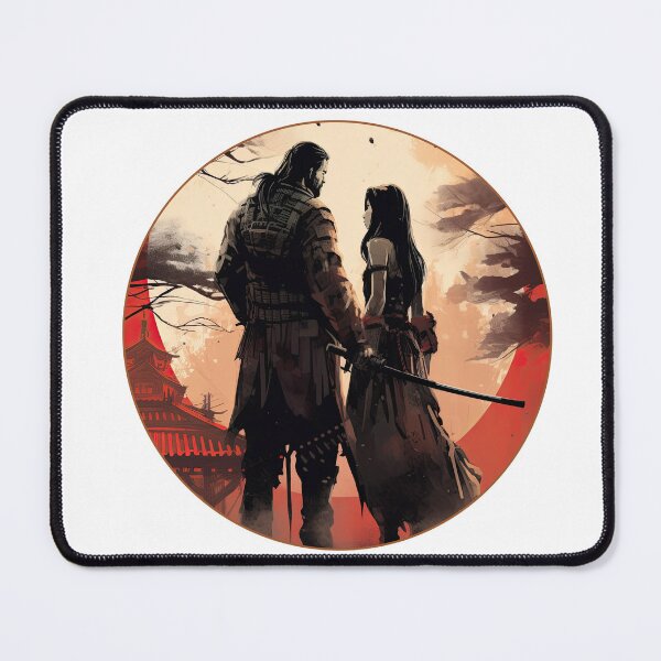 Item preview, Samurai & Geisha designed and sold by whytealistair.