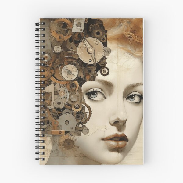 Item preview, Gears in Motion Redhead Beauty Collage Art designed and sold by LilyBell6.