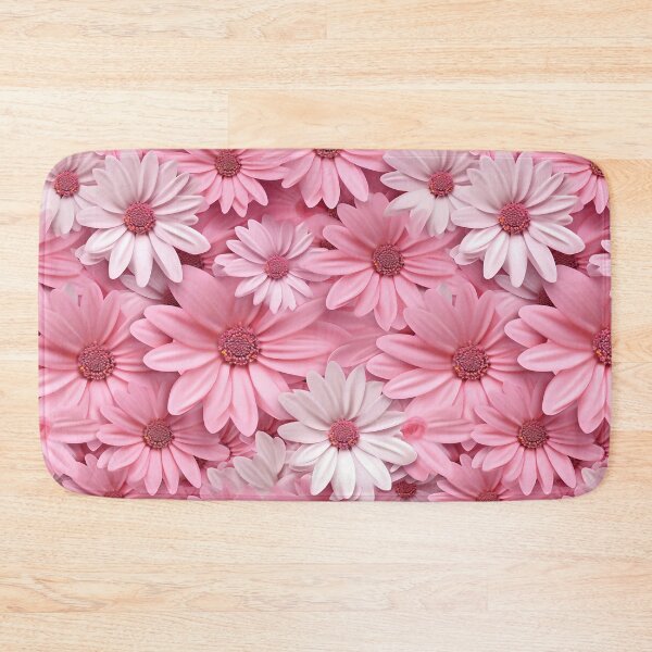 Item preview, 3D Floral Pink and White Daisies Design designed and sold by Figuradam.
