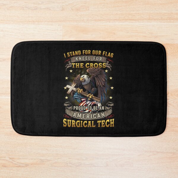 Item preview, American Surgical Tech kneel for the cross designed and sold by triclownmerch.