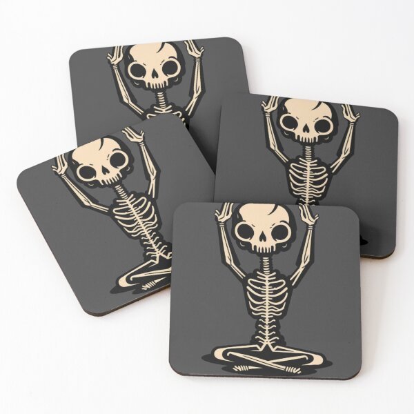 Item preview, Cute Skeleton Yoga designed and sold by YrtemmyS.