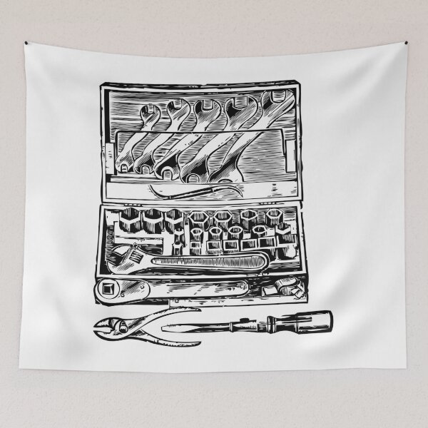 Item preview, Vintage toolbox designed and sold by RaionKeiji.