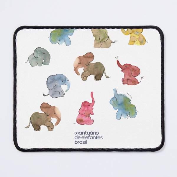 Item preview, Watercolour Elephants designed and sold by ElefantesBrasil.