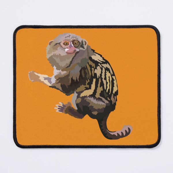 Item preview,  P is for Pygmy Marmoset , Pygmy Marmoset – Tiny Primate Wildlife Illustration designed and sold by PrettylittlepastelUk.