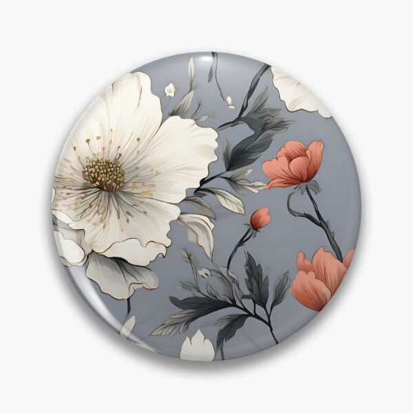 Item preview, Vintage floral pattern designed and sold by enipra.