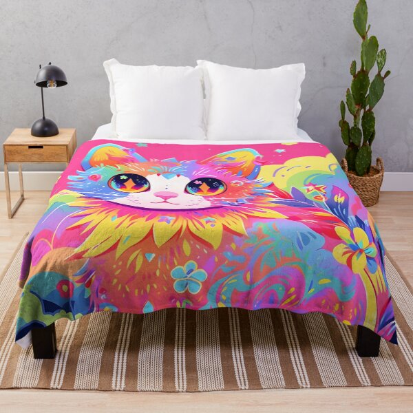 Artikelvorschau, Y2K Aesthetic - Radiant Rainbow Purr-fection entworfen und verkauft von Cosmic-Canvases.