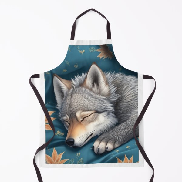 Item preview, Sleeping baby wolf designed and sold by RKDDesigns.