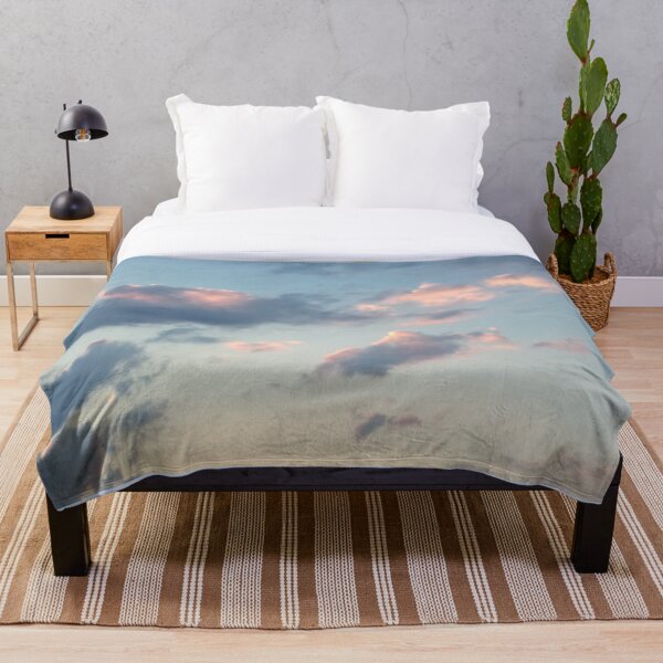 Item preview, Beautiful dreamy sky with soft pink clouds  designed and sold by MacaArtistry.
