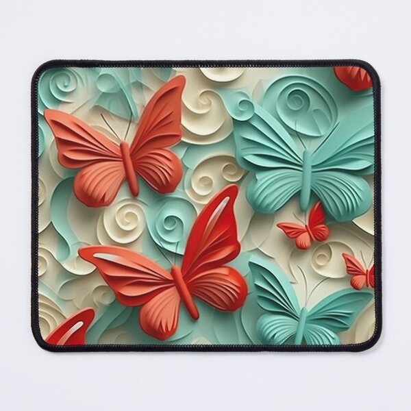 Item preview, Ethereal Flight: 3D Butterflies Pattern designed and sold by EVA4designs.