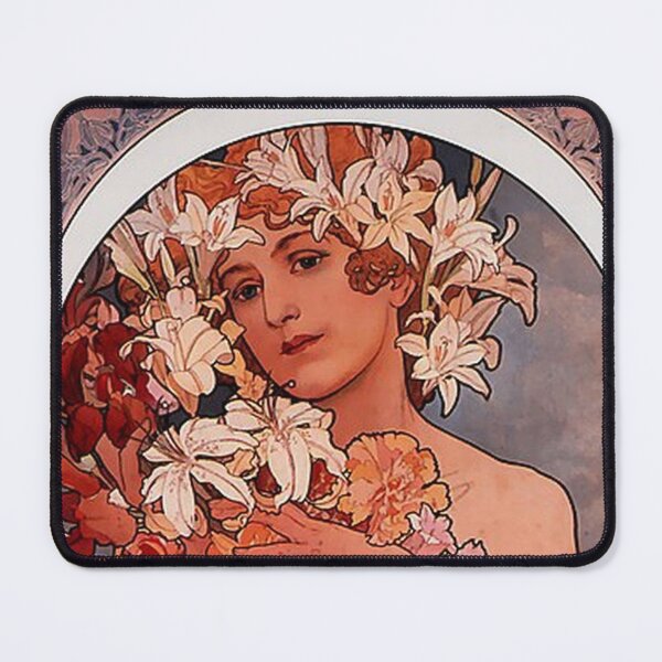 Item preview, Alfons Mucha-Flores designed and sold by tomorrowsart.