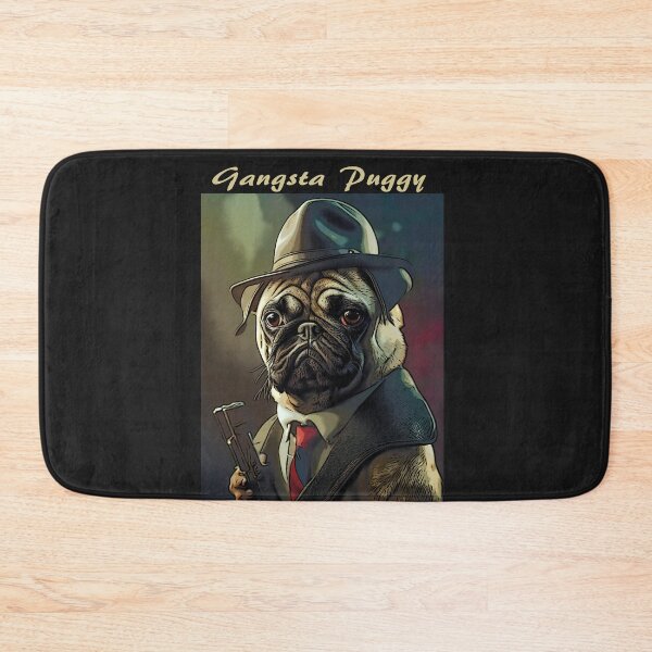 Item preview, Pug Gangster 2 designed and sold by RedBluffTraders.