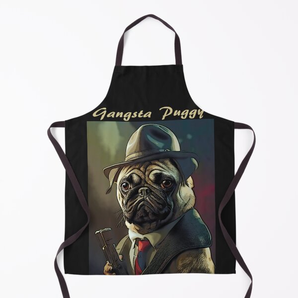 Item preview, Pug Gangster 2 designed and sold by RedBluffTraders.