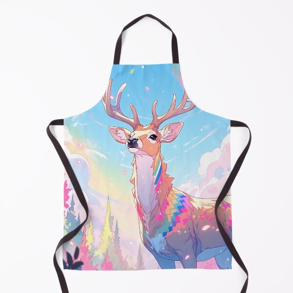 Artikelvorschau, Y2K Aesthetic - Vibrant Venison Visions entworfen und verkauft von Cosmic-Canvases.