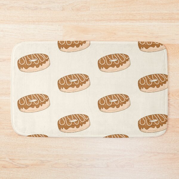 Item preview, Chocolate glazed cute donut sticker designed and sold by DozyJov.