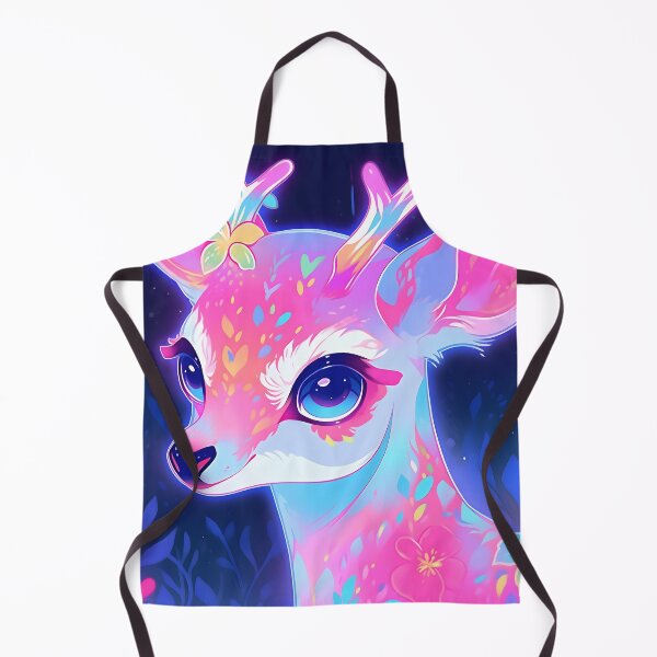Artikelvorschau, Y2K Aesthetic - Pink Prismatic Stag entworfen und verkauft von Cosmic-Canvases.