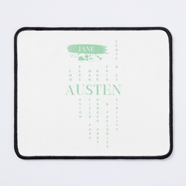Item preview, Jane Austen novels mint design  designed and sold by MerytonGallery.