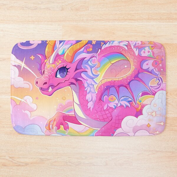 Artikelvorschau, Y2K Aesthetic - Radiant Rainbow Dragon entworfen und verkauft von Cosmic-Canvases.