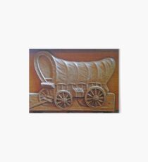 Old Covered Wagon Dresser Art Board