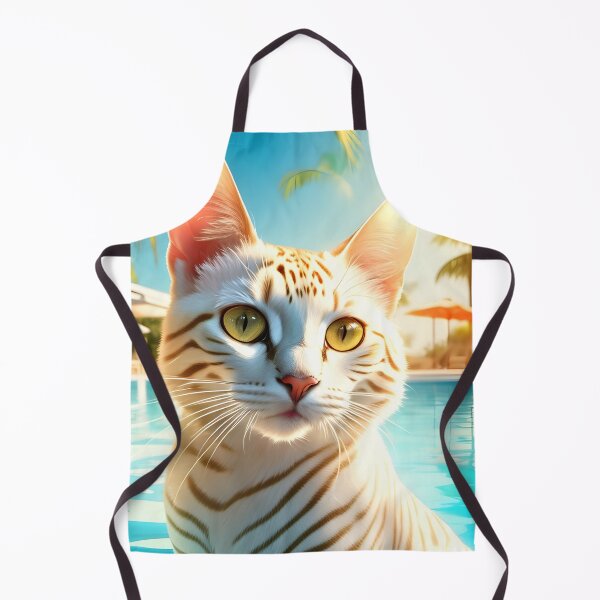 Item preview, Minka - the paradisiacal pool cat designed and sold by YuniaMiyu.